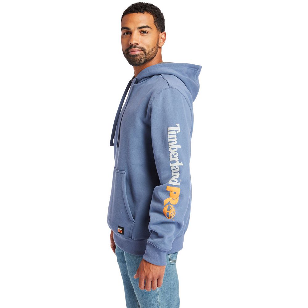 Hanorac Timberland Barbati Albastri - Pro® Hood Honcho Pullover Hoodie - Romania - YZUXRD395